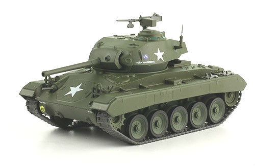 WWII M24 CHAFFEE 1ST ARMORED DIVISION ITALY-APRIL 1945 1/43 DIECAST MODEL TANK 